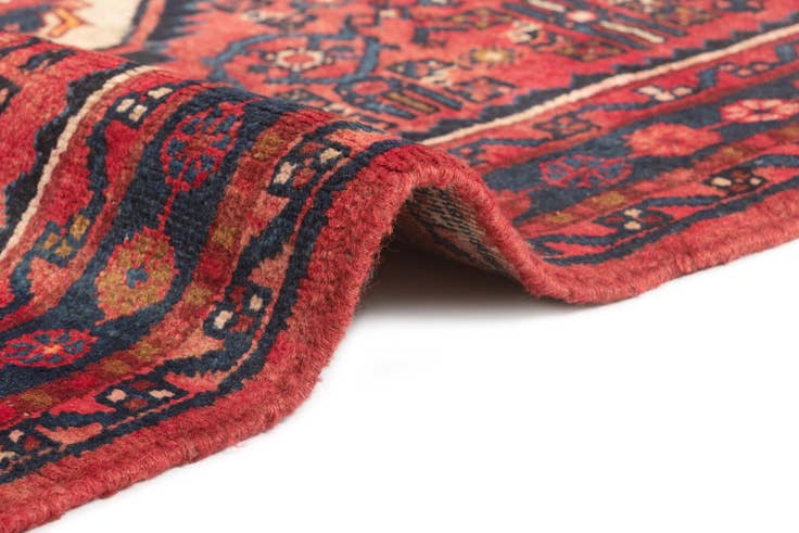 Detail image of 3' 7 x 10' 5 Hamedan Runner Rug