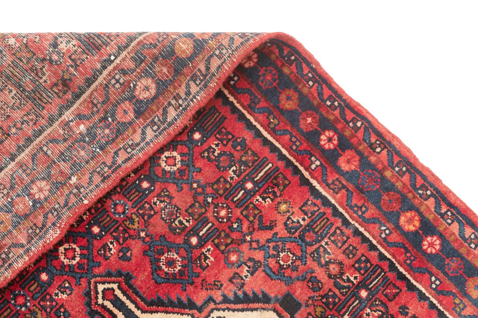 3' 7 x 10' 5 Hamedan Runner Rug