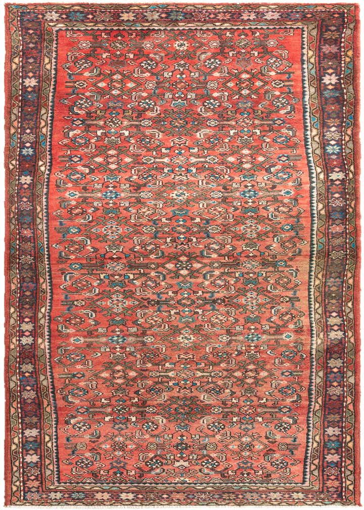 3' 8 x 10' 5 Hamedan Runner Rug
