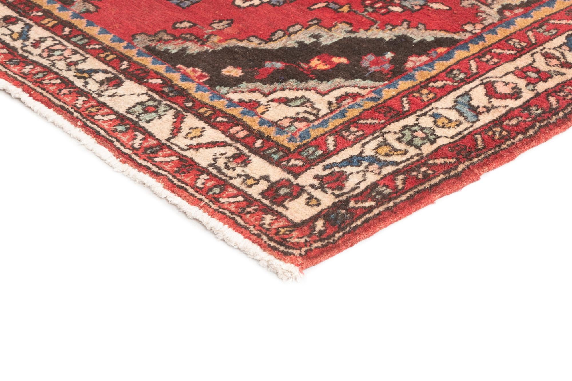 3' 7 x 9' 10 Hamedan Runner Rug