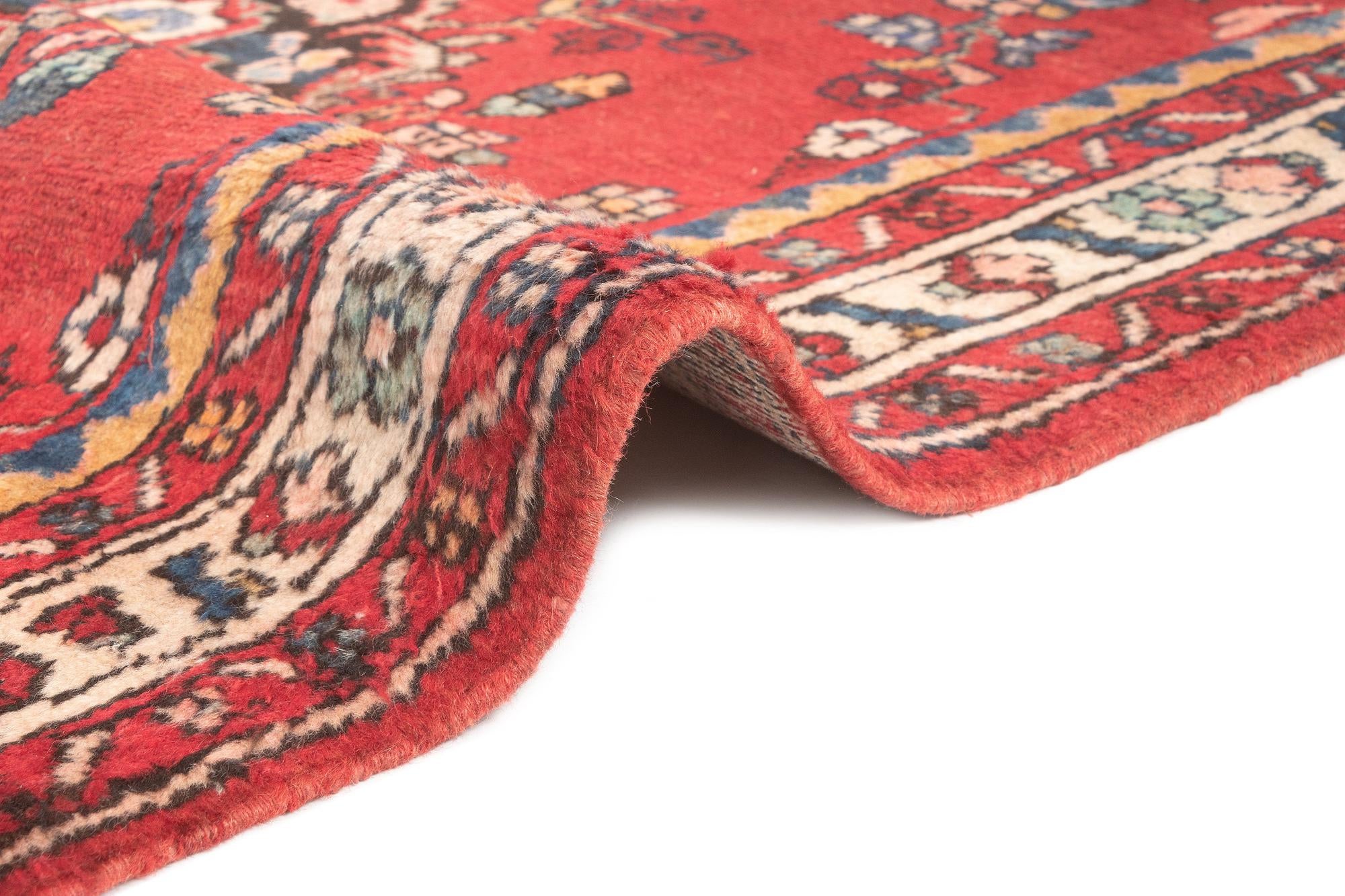 3' 7 x 9' 10 Hamedan Runner Rug