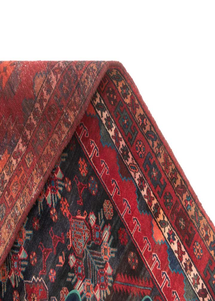 4' 9 x 10' 10 Hamedan Runner Rug