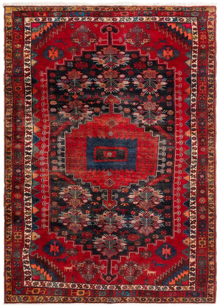 4' 9 x 10' 10 Hamedan Runner Rug
