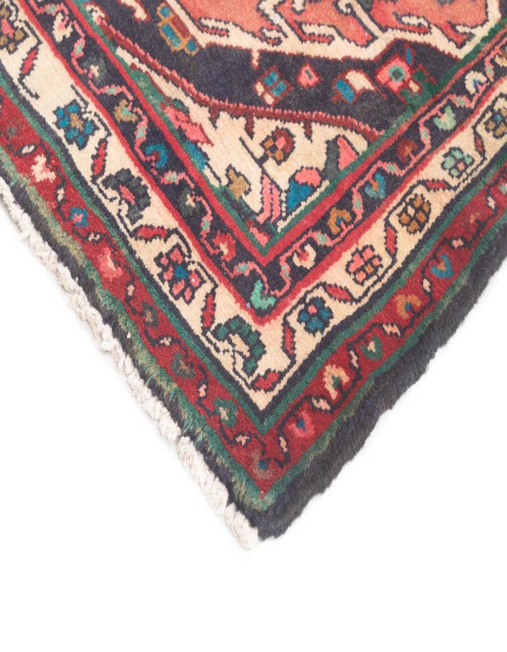 Detail image of 3' 5 x 9' 11 Hamedan Runner Rug