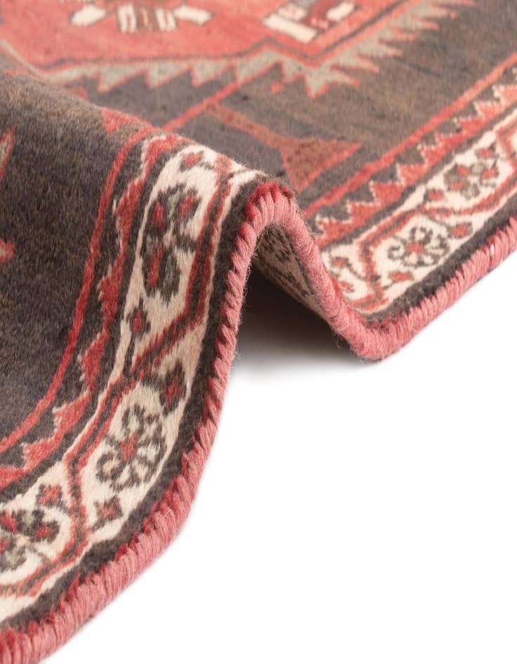 Detail image of 3' 3 x 9' 1 Hamedan Runner Rug