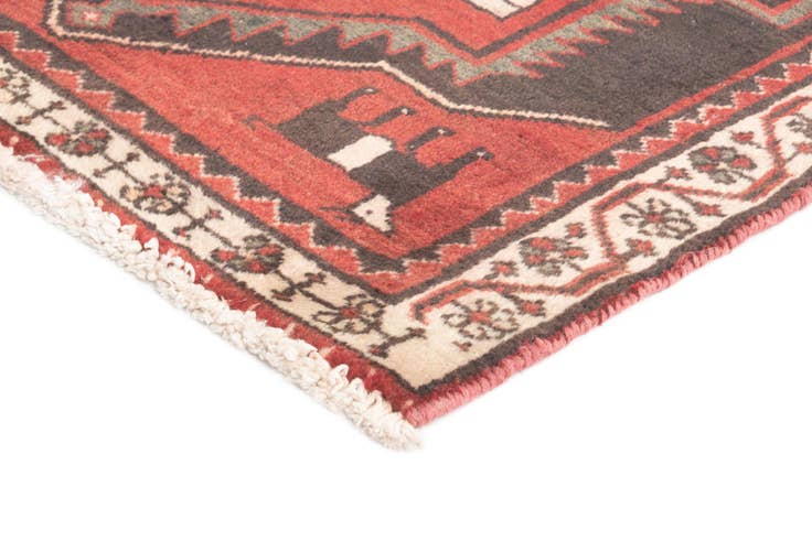 Detail image of 3' 3 x 9' 1 Hamedan Runner Rug
