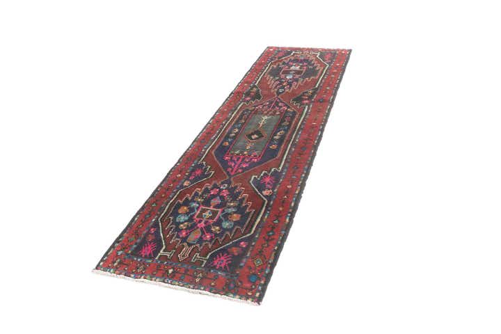2' 8 x 9' 6 Hamedan Runner Rug