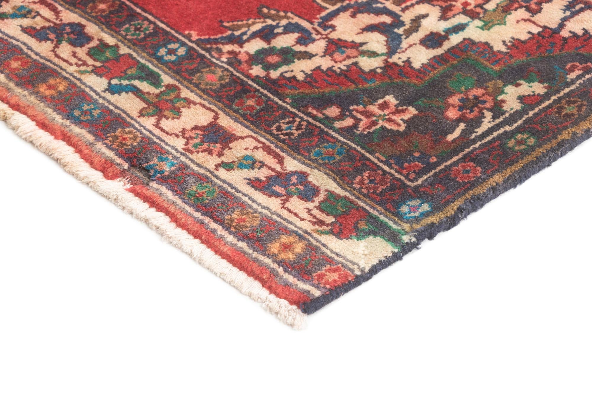 3' 4 x 9' 8 Hamedan Runner Rug
