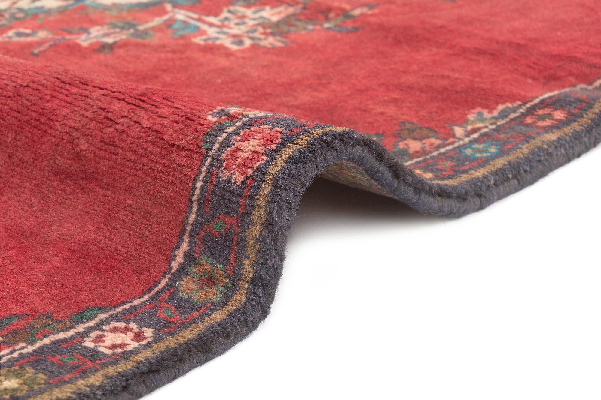 3' 4 x 9' 8 Hamedan Runner Rug