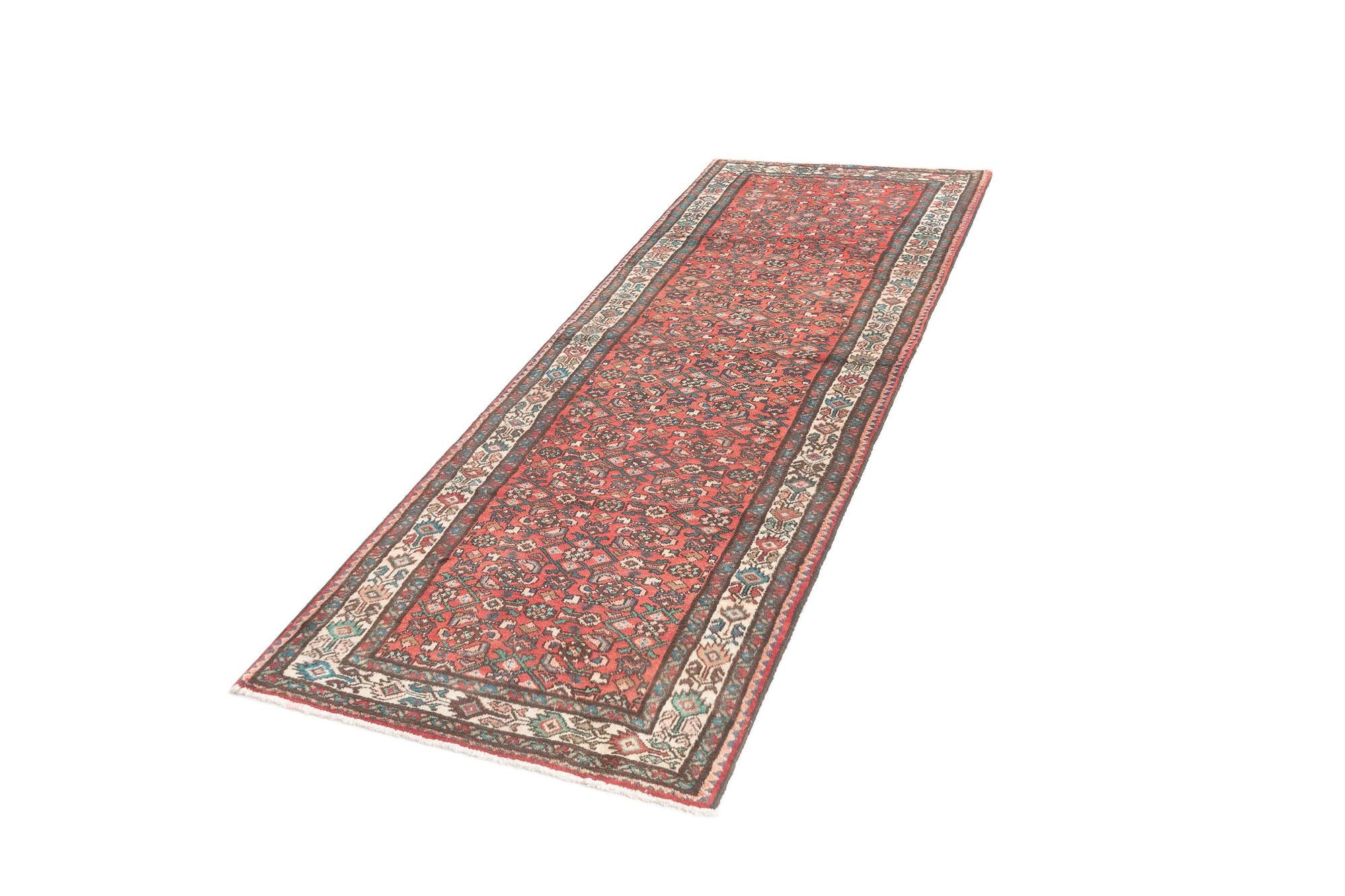 3' 7 x 10' 9 Hamedan Runner Rug
