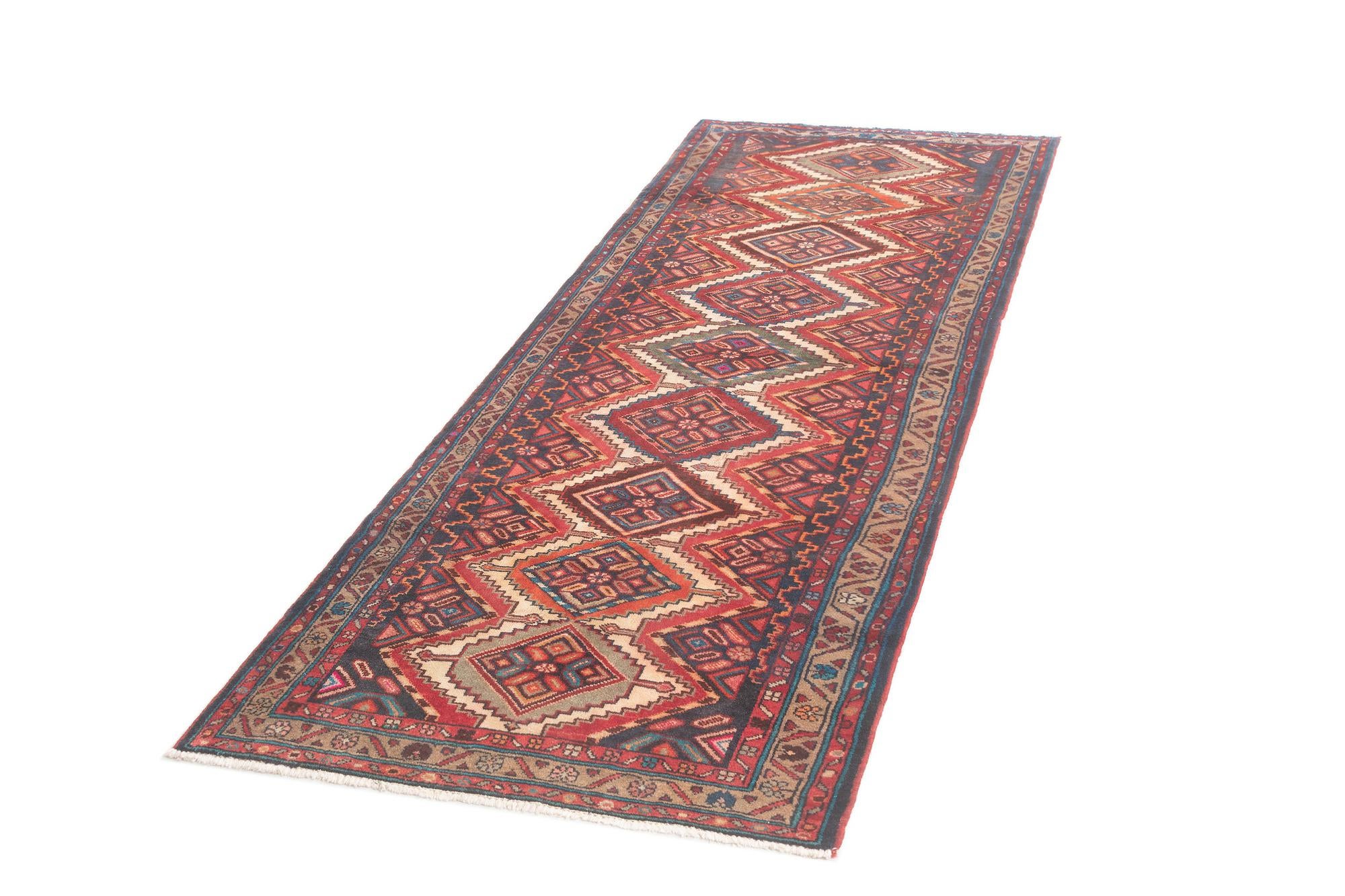 3' 6 x 9' 10 Hamedan Runner Rug