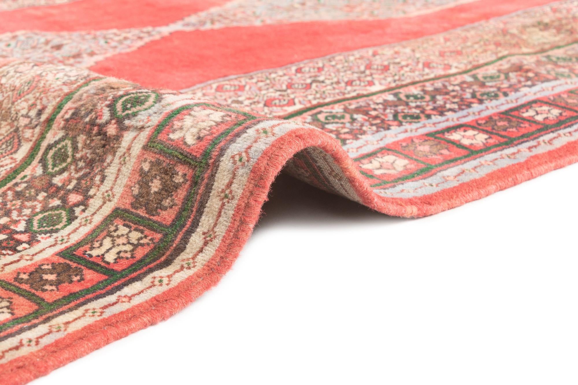 4' x 10' 6 Hamedan Runner Rug