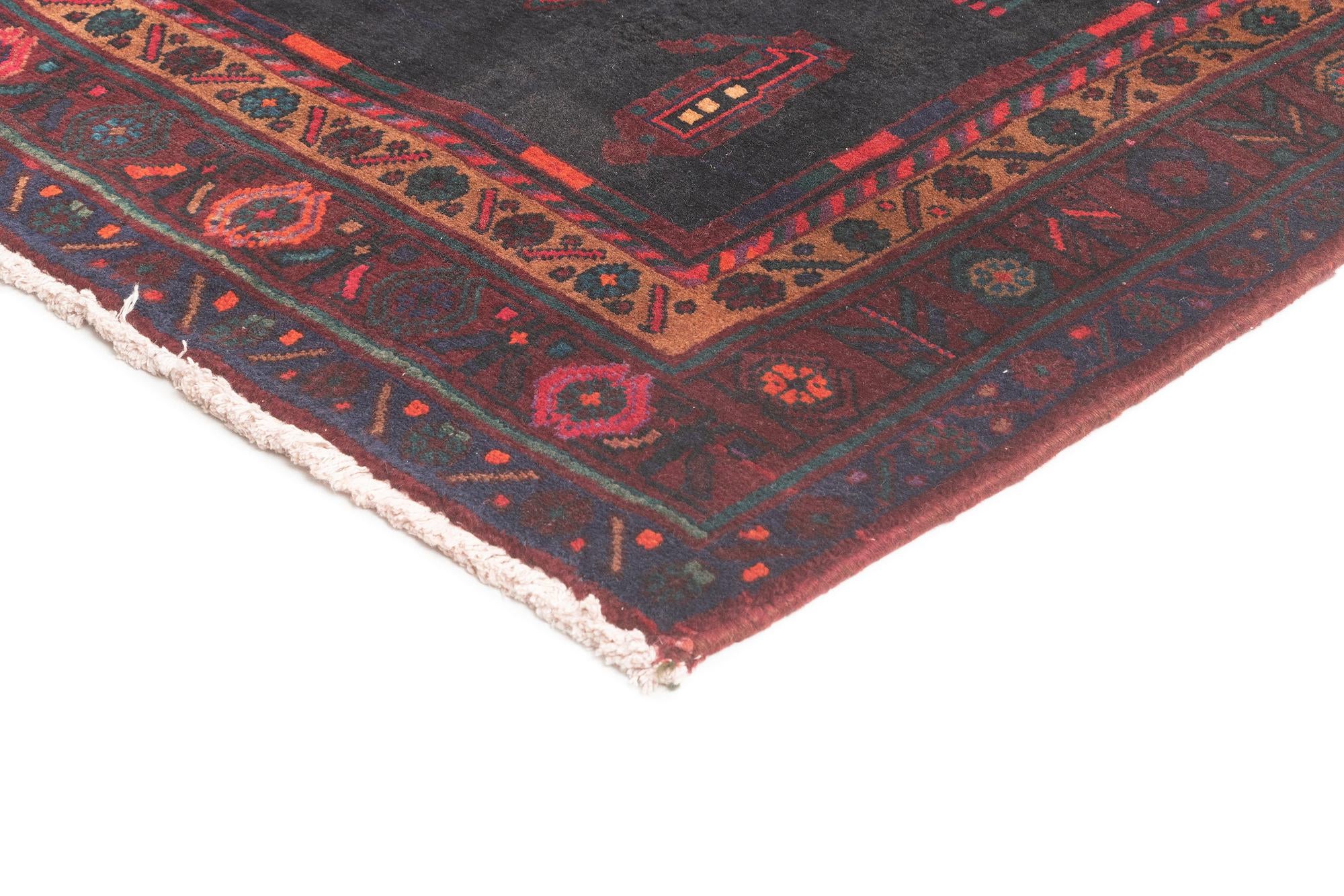 4' 11 x 12' 10 Hamedan Runner Rug