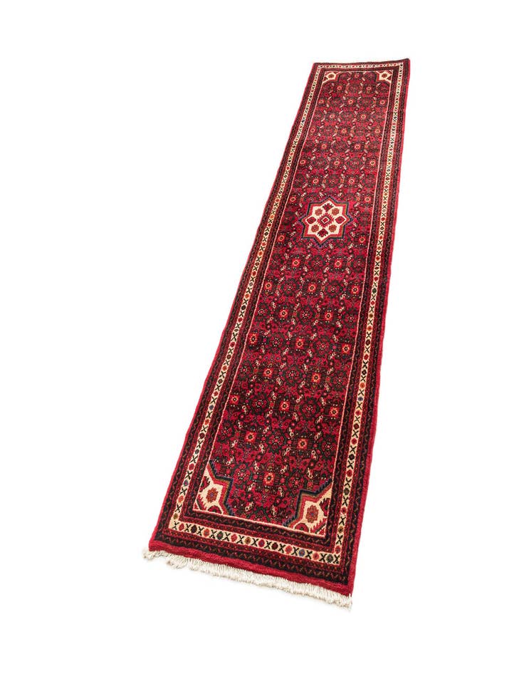 Detail image of 2' 7 x 9' 10 Hamedan Runner Rug