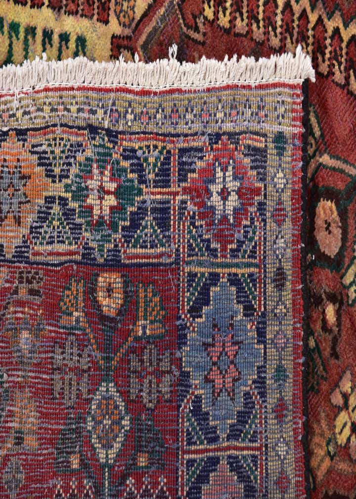 5' x 10' 3 Hand Knotted Hamedan Persian Wool Runner Rug