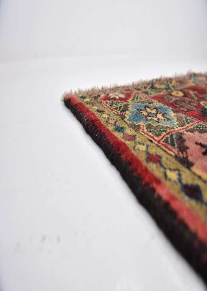 5' x 10' 3 Hand Knotted Hamedan Persian Wool Runner Rug