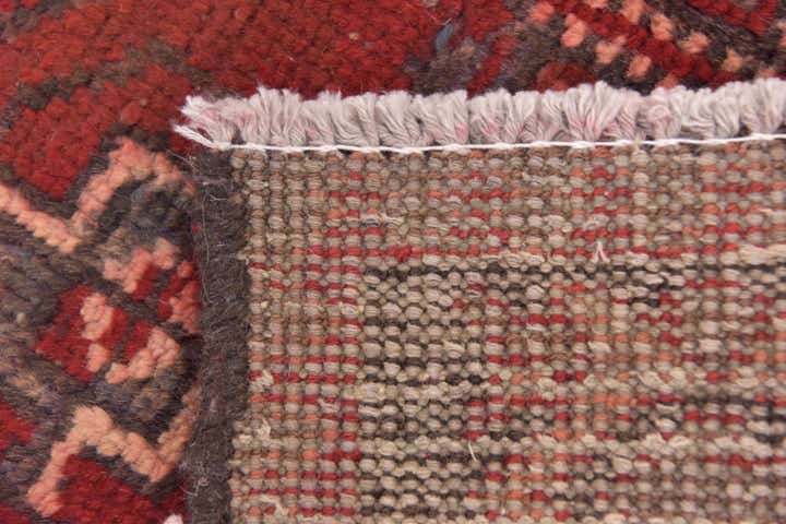3' 6 x 10' 5 Hand Knotted Hamedan Persian Wool Runner Rug