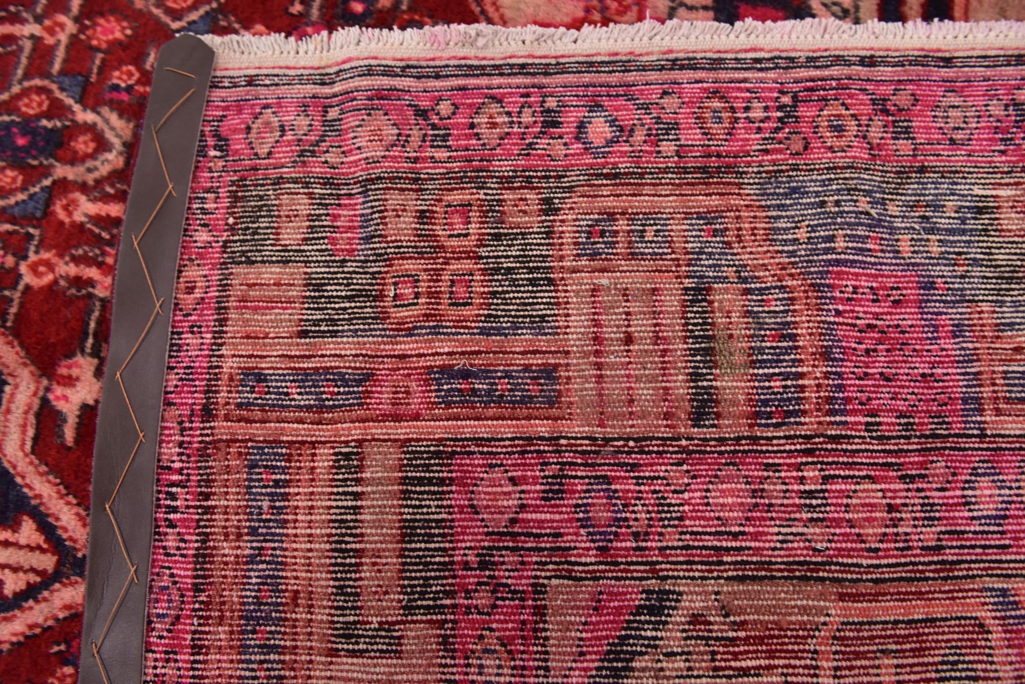 160cm x 345cm anudado a mano Hamedan Alfombra Persa Lana Pasillera