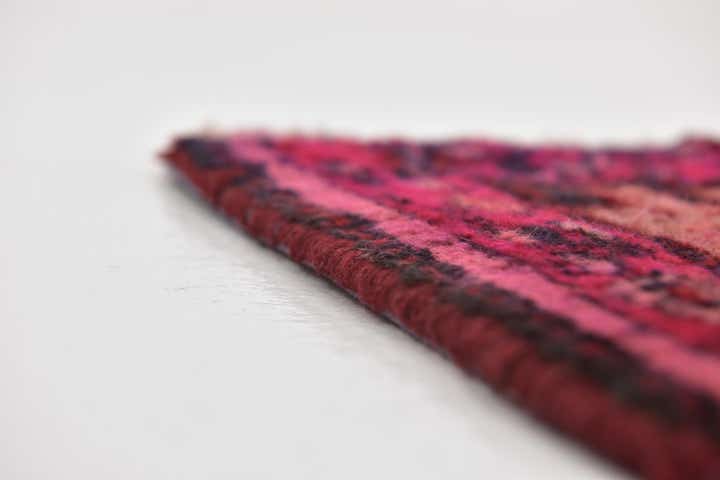 5' 3 x 11' 4 Hand Knotted Hamedan Persian Wool Runner Rug