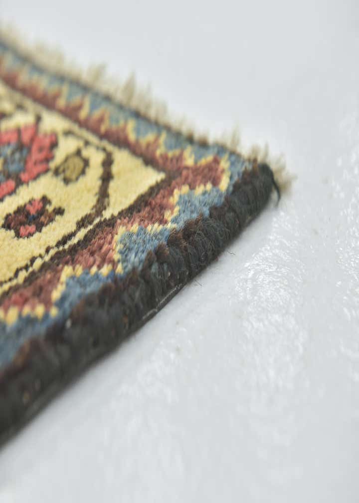 3' 5 x 10' Hand Knotted Hamedan Persian Wool Runner Rug