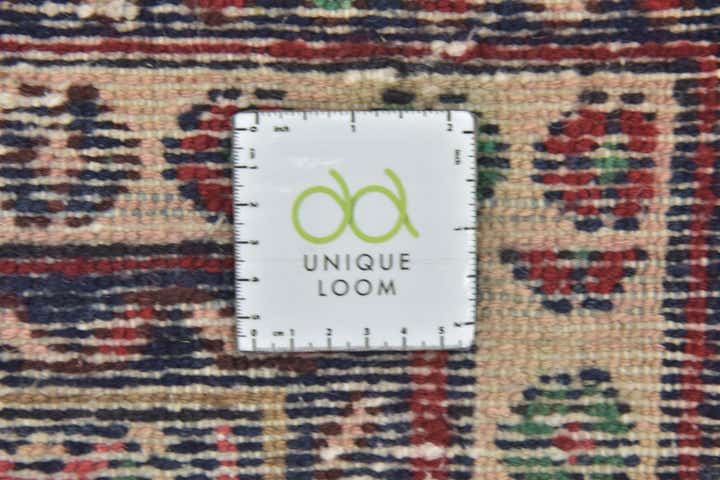 3' 6 x 10' 3 Hand Knotted Hamedan Persian Wool Runner Rug