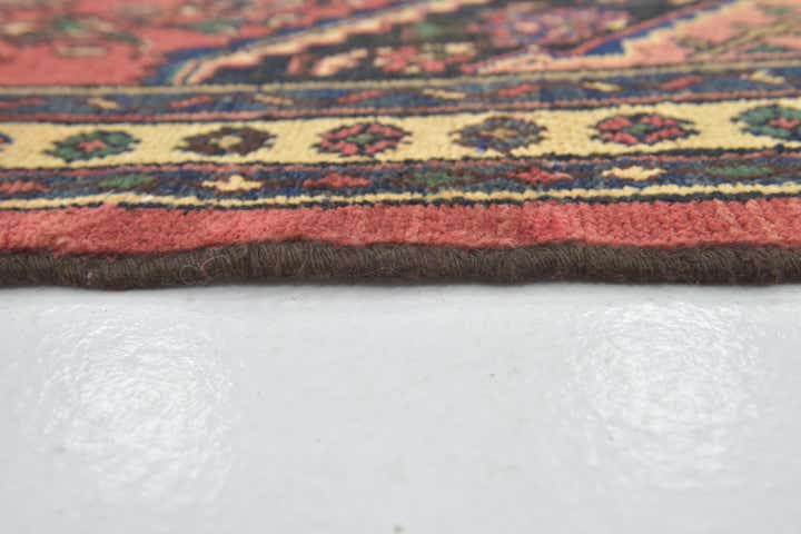 3' 6 x 10' 3 Hand Knotted Hamedan Persian Wool Runner Rug