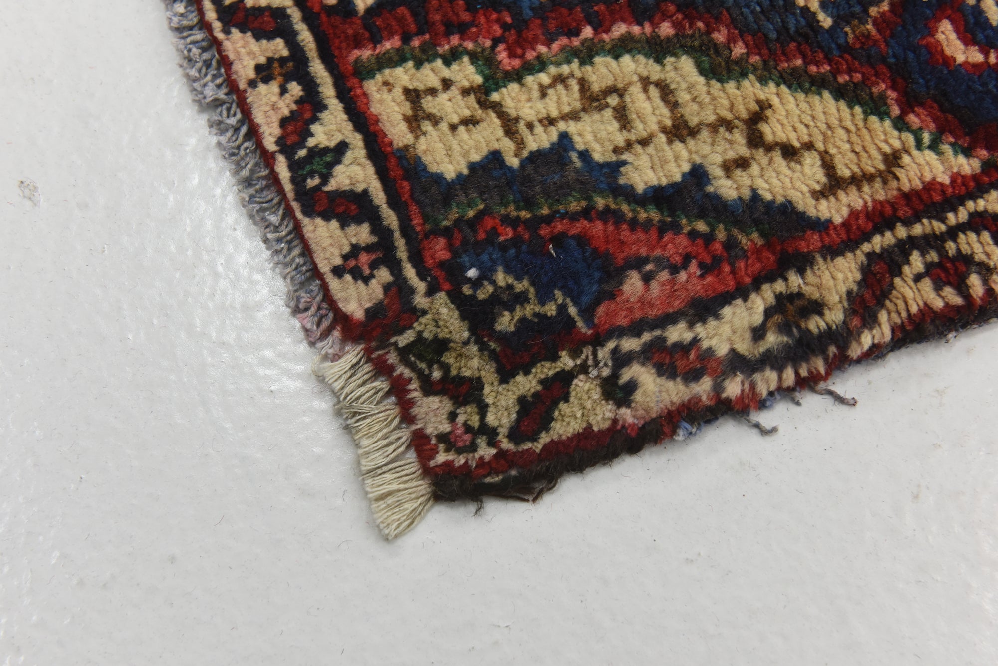 2' 2 x 16' Hand Knotted Hamedan Persian Wool Runner Rug