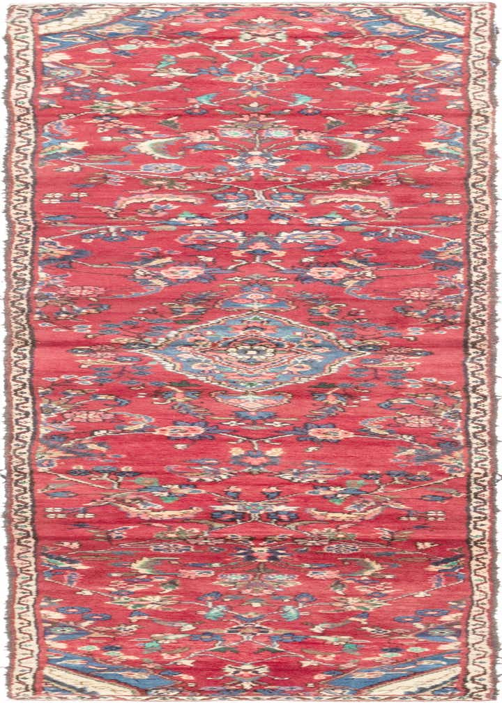 2' 2 x 16' Hand Knotted Hamedan Persian Wool Runner Rug