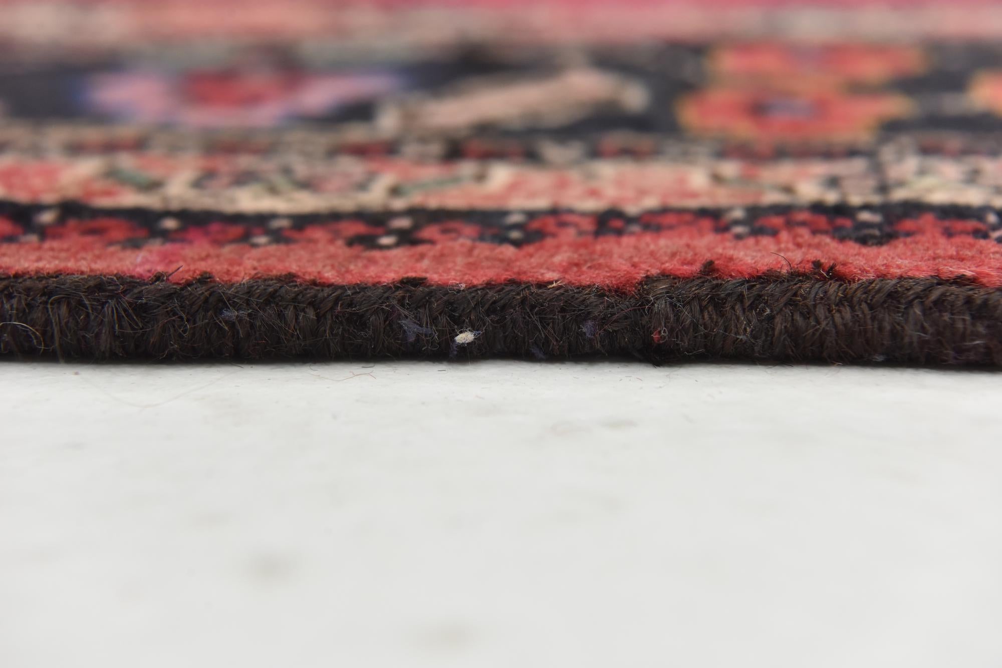 4' x 9' 2 Hand Knotted Hamedan Persian Wool Runner Rug