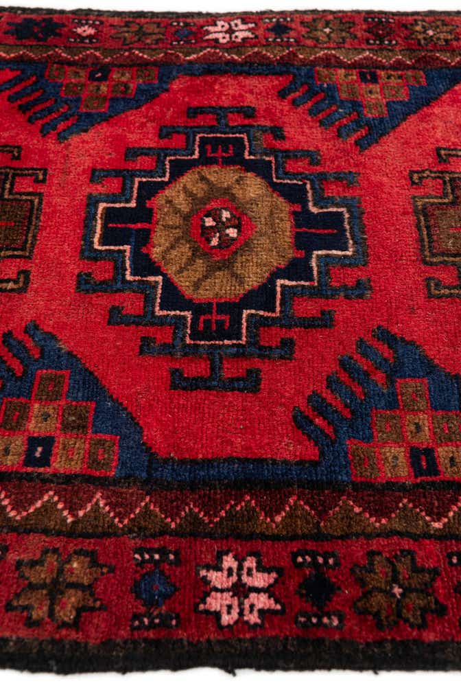 2' 6 x 9' 6 Hamedan Wool Runner Rug