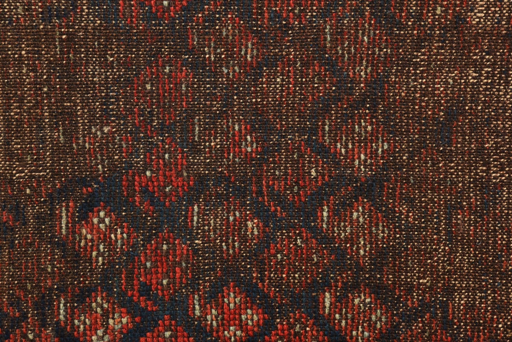 3' x 9' 4 Hand Knotted Hamedan Persian Wool Runner Rug