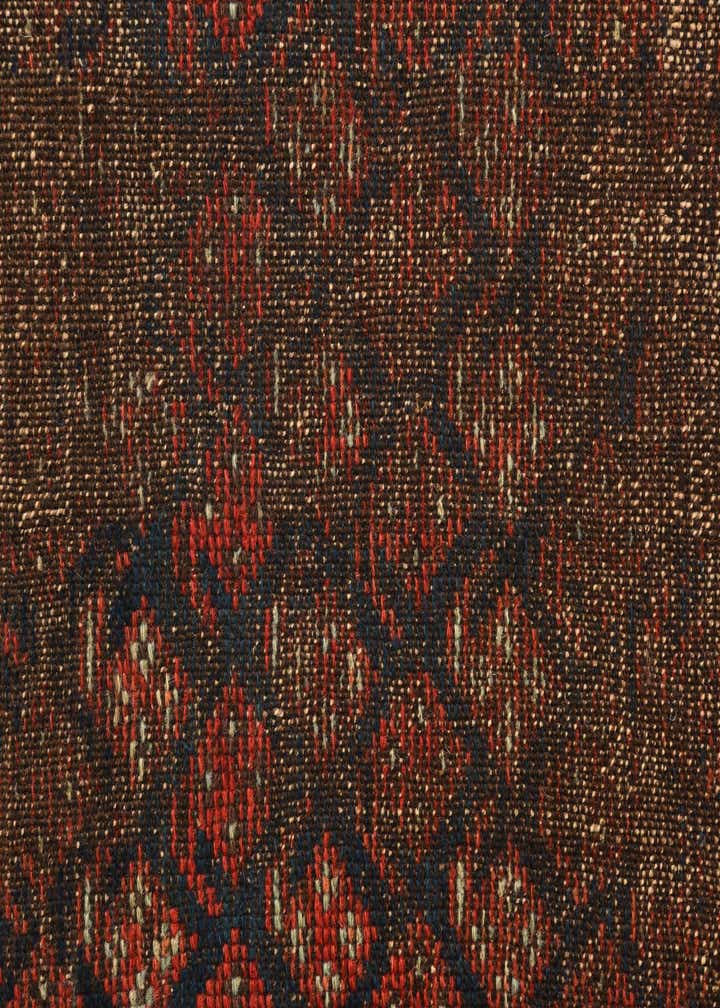 3' x 9' 4 Hand Knotted Hamedan Persian Wool Runner Rug
