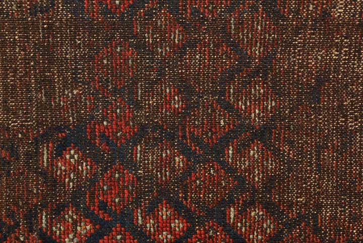 3' x 9' 4 Hand Knotted Hamedan Persian Wool Runner Rug