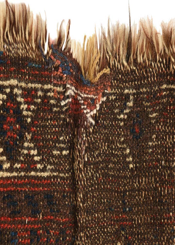 3' x 9' 4 Hand Knotted Hamedan Persian Wool Runner Rug