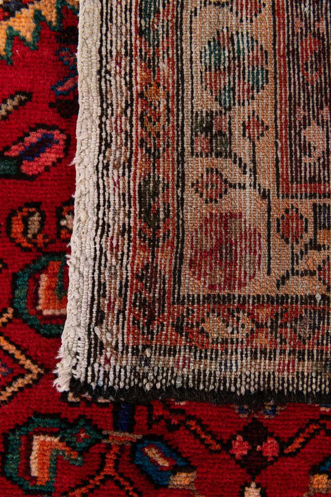 100cm x 390cm anudado a mano Hamedan Alfombra Persa Lana Pasillera