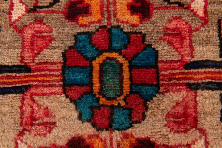 100cm x 390cm anudado a mano Hamedan Alfombra Persa Lana Pasillera
