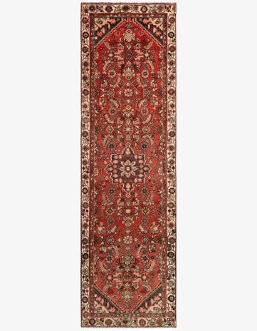 2' 10 x 9' 4 Hamedan Runner Rug
