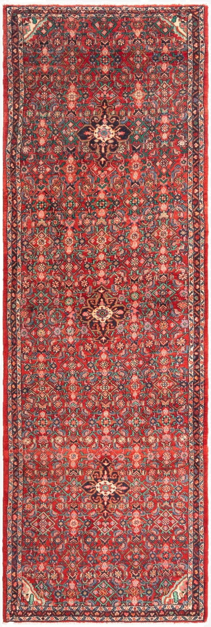 3' 7 x 10' 10 Hamedan Runner Rug