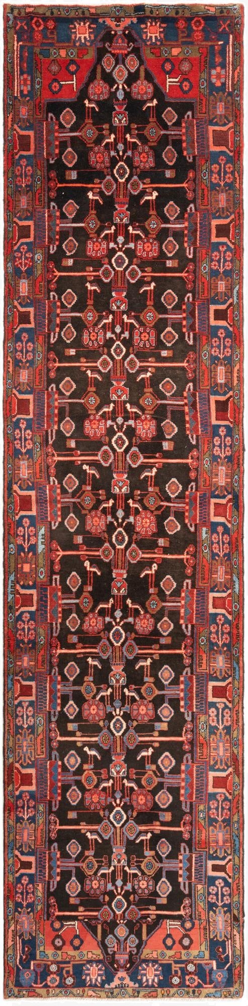 3' 10 x 15' 3 Hamedan Runner Rug