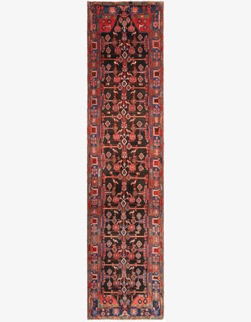 3' 10 x 15' 3 Hamedan Runner Rug