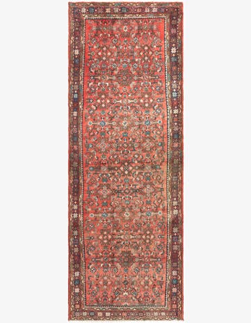 3' 8 x 10' 5 Hamedan Runner Rug