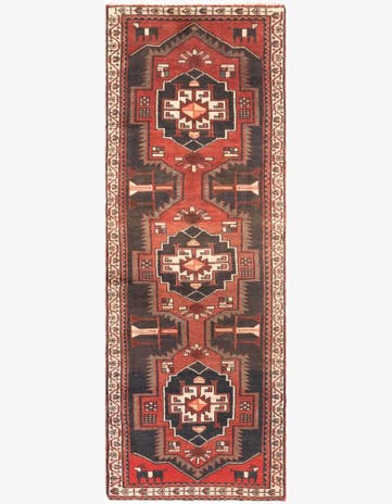3' 3 x 9' 1 Hamedan Runner Rug