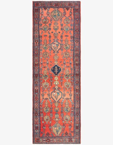 3' 7 x 11' 1 Hamedan Runner Rug