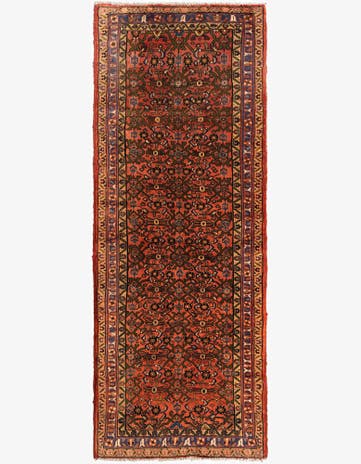 3' 6 x 9' 5 Hamedan Wool Runner Rug