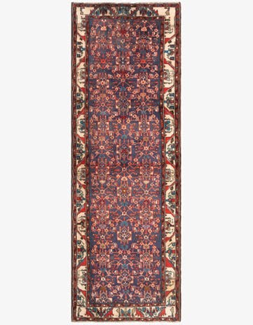 3' 3 x 9' 5 Hamedan Runner Rug
