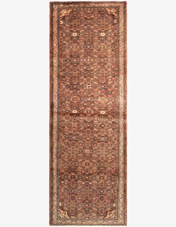 3' 10 x 9' 11 Hamedan Runner Rug