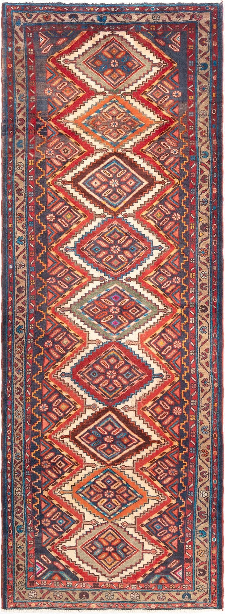3' 6 x 9' 10 Hamedan Runner Rug