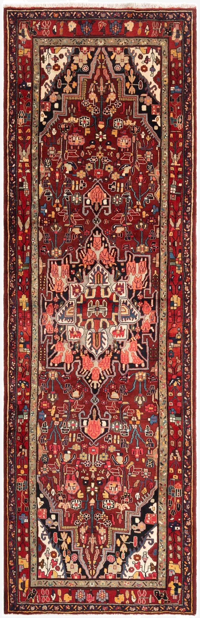 135cm x 412cm Hamedan Runner Rug