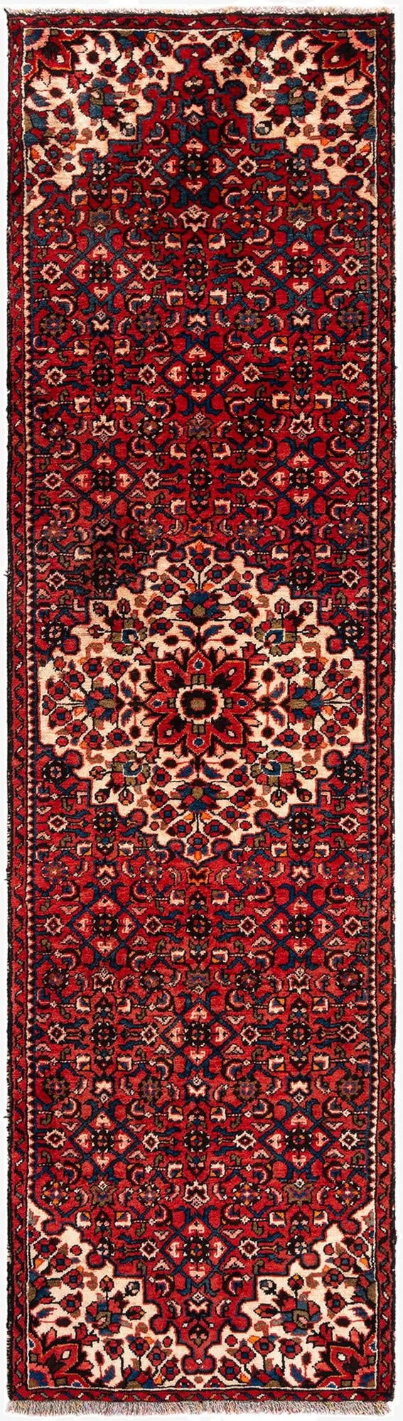 2' 7 x 9' 7 Hamedan Wool Runner Rug