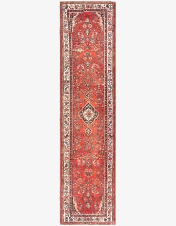 3' 6 x 13' 11 Hamedan Runner Rug